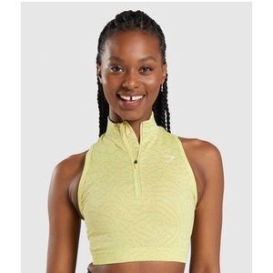 Gymshark quarter zip tank